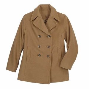 Kenneth Cole Reaction Women’s Camel Wool Jacket